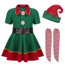 Carregar imagem no visualizador da galeria, FANTASIA DUENDE ELFO NATAL ADULTO E INFANTIL
