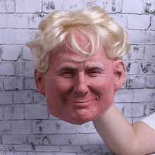 Carregar imagem no visualizador da galeria, MÁSCARA REALISTA PRESIDENTE DONALD TRUMP COSPLAY