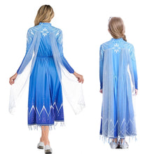 Carregar imagem no visualizador da galeria, FANTASIA VESTIDO ELSA - FROZEN 2 ADULTO E INFANTIL