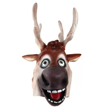 Carregar imagem no visualizador da galeria, MÁSCARA RENA SWEN FROZEN COSPLAY