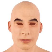 Carregar imagem no visualizador da galeria, MÁSCARA REALISTA HOMEM JOVEM 100% EM SILICONE COSPLAY