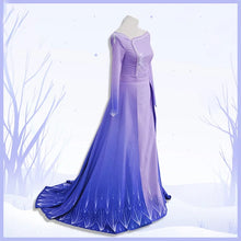 Carregar imagem no visualizador da galeria, FANTASIA ELSA - FROZEN 2 COSPLAY PROFISSIONAL VESTIDO LILÁS
