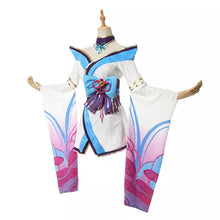 Carregar imagem no visualizador da galeria, FANTASIA AHRI SPIRIT BLOSSOM + PERUCA - LEAGUE OF LEGENDS COSPLAY