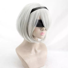 Carregar imagem no visualizador da galeria, PERUCA 2B NIER: AUTOMATA COSPLAY