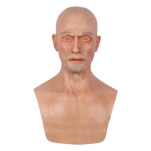 Carregar imagem no visualizador da galeria, MÁSCARA REALISTA HOMEM 100% EM SILICONE COSPLAY