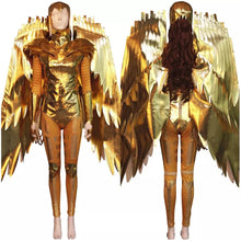 Carregar imagem no visualizador da galeria, FANTASIA MULHER MARAVILHA 1984 EAGLE ARMOR COM ASAS COSPLAY PROFISSIONAL