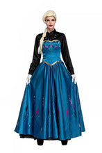 Carregar imagem no visualizador da galeria, FANTASIA ELSA FROZEN ADULTO VESTIDO COROAÇÃO