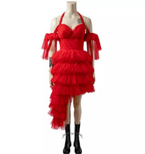 Carregar imagem no visualizador da galeria, FANTASIA HARLEY QUINN _ ARLEQUINA VESTIDO VERMELHO O ESQUADRÃO SUICIDA