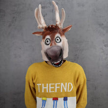 Carregar imagem no visualizador da galeria, MÁSCARA RENA SWEN FROZEN COSPLAY