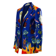 Carregar imagem no visualizador da galeria, FANTASIA HARLEY QUINN ARLEQUINA - AVES DE RAPINA BLAZER E CALÇA