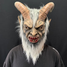 Carregar imagem no visualizador da galeria, MÁSCARA KRAMPUS - O TERROR DO NATAL