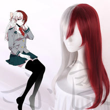 Carregar imagem no visualizador da galeria, PERUCA TODOROKI SHOTO FEMININA- MY HERO ACADEMIA