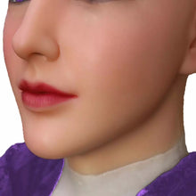 Carregar imagem no visualizador da galeria, MÁSCARA REALISTA 100% SILICONE FEMININA COSPLAY