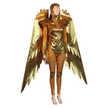 Carregar imagem no visualizador da galeria, FANTASIA MULHER MARAVILHA 1984 EAGLE ARMOR COM ASAS COSPLAY PROFISSIONAL