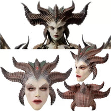 Carregar imagem no visualizador da galeria, MÁSCARA JOGO PATRÃO LILITH VAMPIRO COSPLAY