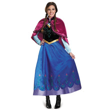 Carregar imagem no visualizador da galeria, FANTASIA ADULTO VESTIDO ANNA - FROZEN 1 COSPLAY