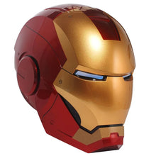 Carregar imagem no visualizador da galeria, MÁSCARA CAPACETE AUTOMATIZADO HOMEM DE FERRO MARK XLII