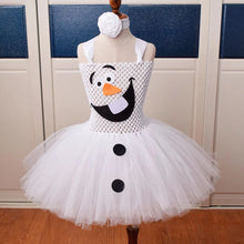 Carregar imagem no visualizador da galeria, FANTASIA VESTIDO INFANTIL OLAF - FROZEN