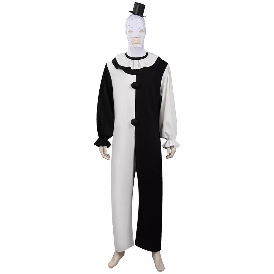 FANTASIA ART PALHAÇO ASSASINO - TERRIFIER COSPLAY PROFISSIONAL – H2L ...