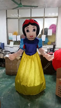 Carregar imagem no visualizador da galeria, MASCOTE PRINCESA BRANCA DE NEVE COSPLAY