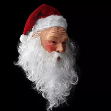 Carregar imagem no visualizador da galeria, MÁSCARA REALISTA PAPAI NOEL COSPLAY