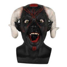 Carregar imagem no visualizador da galeria, MÁSCARA CHIFRES DEMÔNIO DIABO COSPLAY