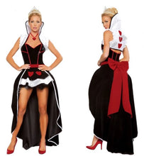 Carregar imagem no visualizador da galeria, FANTASIA VESTIDO RAINHA DE COPAS - ALICE NO PAÍS DAS MARAVILHAS