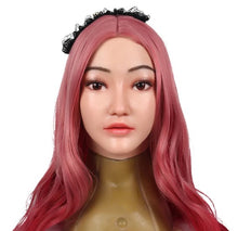 Carregar imagem no visualizador da galeria, MÁSCARA REALISTA FEMININA 100% EM SILICONE