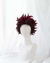 Carregar imagem no visualizador da galeria, PERUCA KAMADO TANJIROU - KIMETSU NO YAIBA