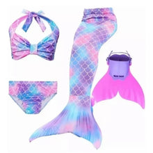 Carregar imagem no visualizador da galeria, BIQUÍNI CAUDA SEREIA COM MONOFIN