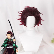 Carregar imagem no visualizador da galeria, PERUCA KAMADO TANJIROU - KIMETSU NO YAIBA
