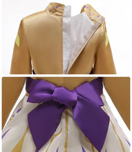 Carregar imagem no visualizador da galeria, FANTASIA INFANTIL ANNA - FROZEN 2 VESTIDO BEGE CREME