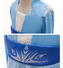 Carregar imagem no visualizador da galeria, FANTASIA ELSA INFANTIL - FROZEN 2 VESTIDO FLORESTA ENCANTADA