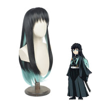 Carregar imagem no visualizador da galeria, PERUCA TOKITOU MUICHIROU - KIMETSU NO YAIBA