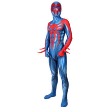 Carregar imagem no visualizador da galeria, FANTASIA HOMEM ARANHA 2099 MIGUEL O'HARA ATRAVÉS DO ARANHAVERSO COSPLAY
