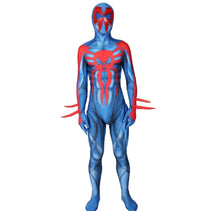 Carregar imagem no visualizador da galeria, FANTASIA HOMEM ARANHA 2099 MIGUEL O'HARA ATRAVÉS DO ARANHAVERSO COSPLAY