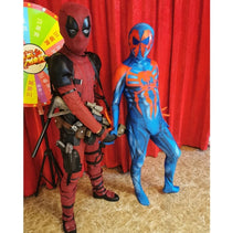 Carregar imagem no visualizador da galeria, FANTASIA HOMEM ARANHA 2099 MIGUEL O'HARA ATRAVÉS DO ARANHAVERSO COSPLAY