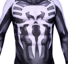 Carregar imagem no visualizador da galeria, FANTASIA HOMEM ARANHA 2099 PRETO E BRANCO ATRAVÉS DO ARANHAVERSO COSPLAY