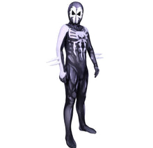 Carregar imagem no visualizador da galeria, FANTASIA HOMEM ARANHA 2099 PRETO E BRANCO ATRAVÉS DO ARANHAVERSO COSPLAY