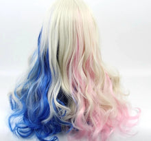 Carregar imagem no visualizador da galeria, PERUCA HARLEY QUINN ARLEQUINA ESQUADRÃO SUICIDA