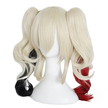 Carregar imagem no visualizador da galeria, PERUCA HARLEY QUINN ARLEQUINA