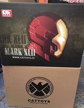 Carregar imagem no visualizador da galeria, MÁSCARA CAPACETE AUTOMATIZADO HOMEM DE FERRO MARK XLII