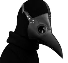 Carregar imagem no visualizador da galeria, MÁSCARA BICO DE PÁSSARO COURO COSPLAY