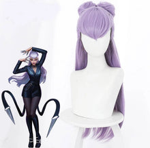 Carregar imagem no visualizador da galeria, PERUCA EVELYNN LOL KDA LILÁS