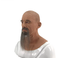 Carregar imagem no visualizador da galeria, MÁSCARA HOMEM IDOSO REALISTA 100% EM SILICONE.