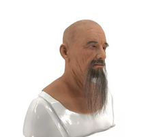 Carregar imagem no visualizador da galeria, MÁSCARA HOMEM IDOSO REALISTA 100% EM SILICONE.