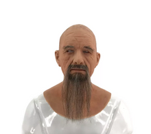 Carregar imagem no visualizador da galeria, MÁSCARA HOMEM IDOSO REALISTA 100% EM SILICONE.