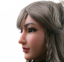 Carregar imagem no visualizador da galeria, MÁSCARA REALISTA FEMININA 100% SILICONE