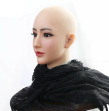 Carregar imagem no visualizador da galeria, MÁSCARA REALISTA FEMININA 100% SILICONE