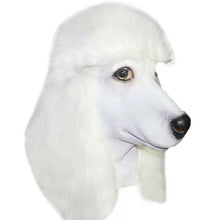 Carregar imagem no visualizador da galeria, MÁSCARA DE CACHORRO REALISTA BRANCO COSPLAY